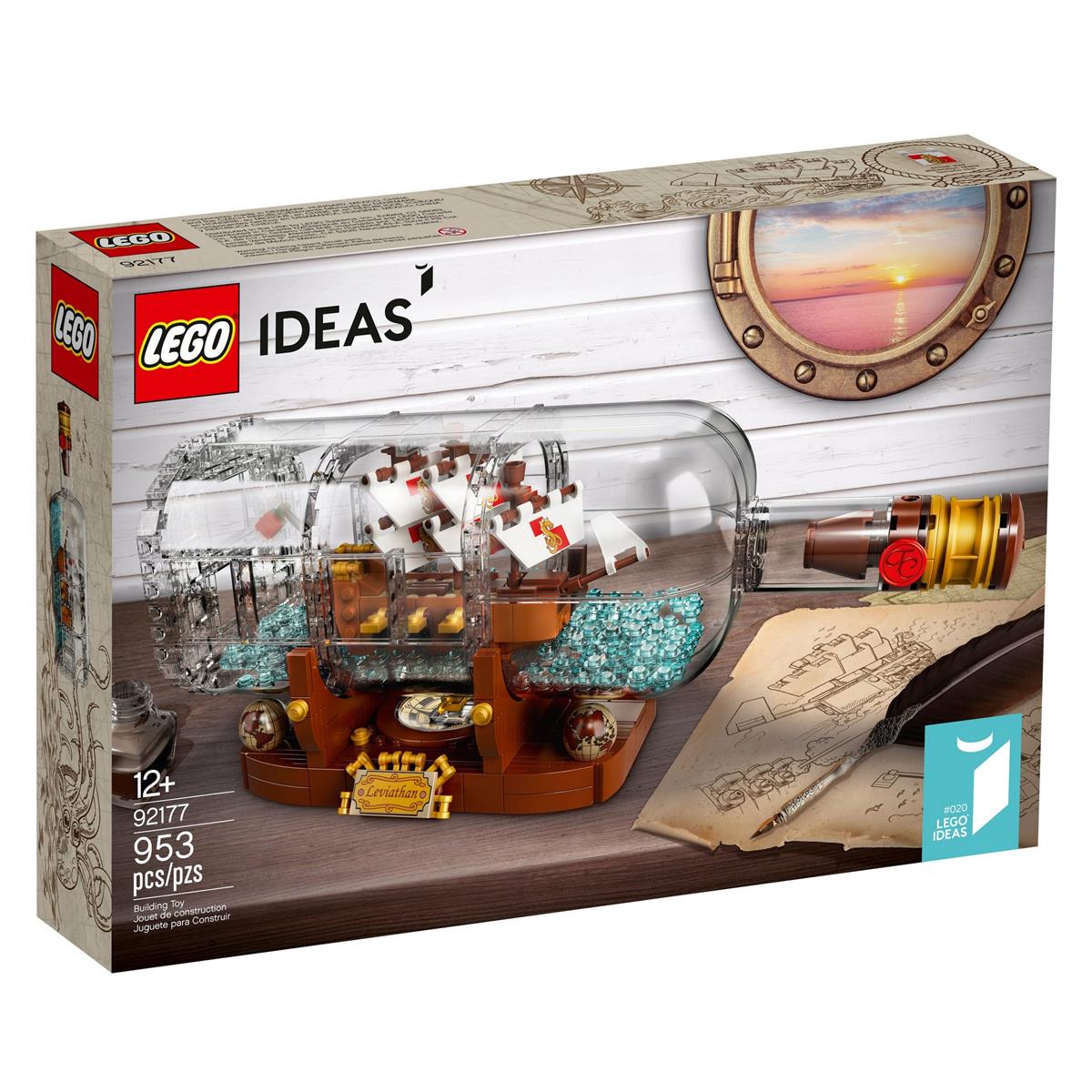 LEGO IDEAS STATEK W BUTELCE 92177-13467