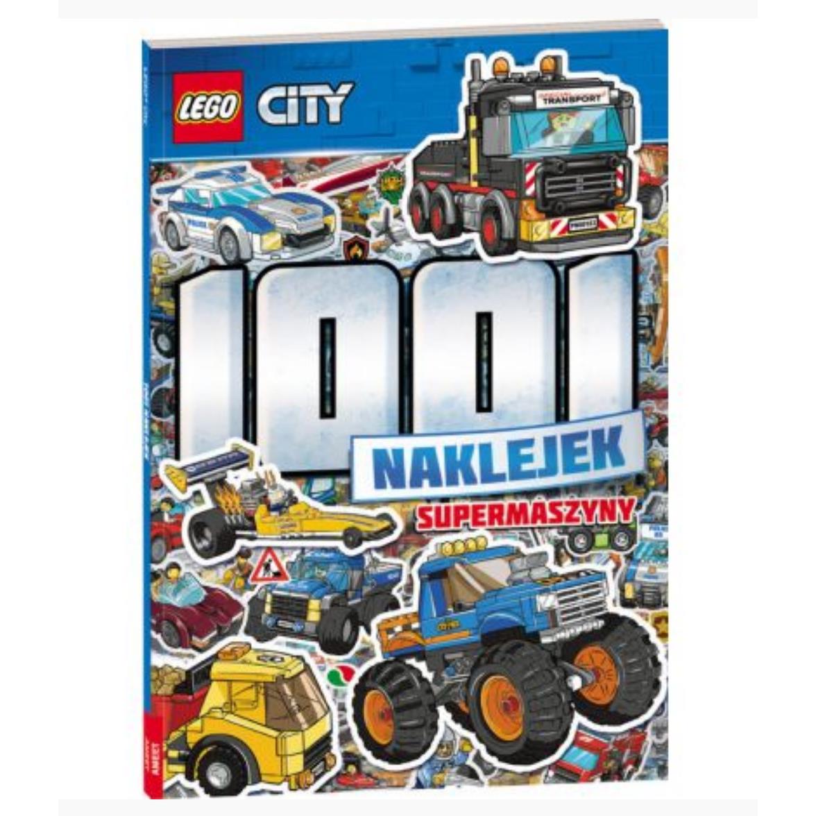 AMEET LEGO CITY 1001 NAKLEJEK SUPERMASZYNY-12346