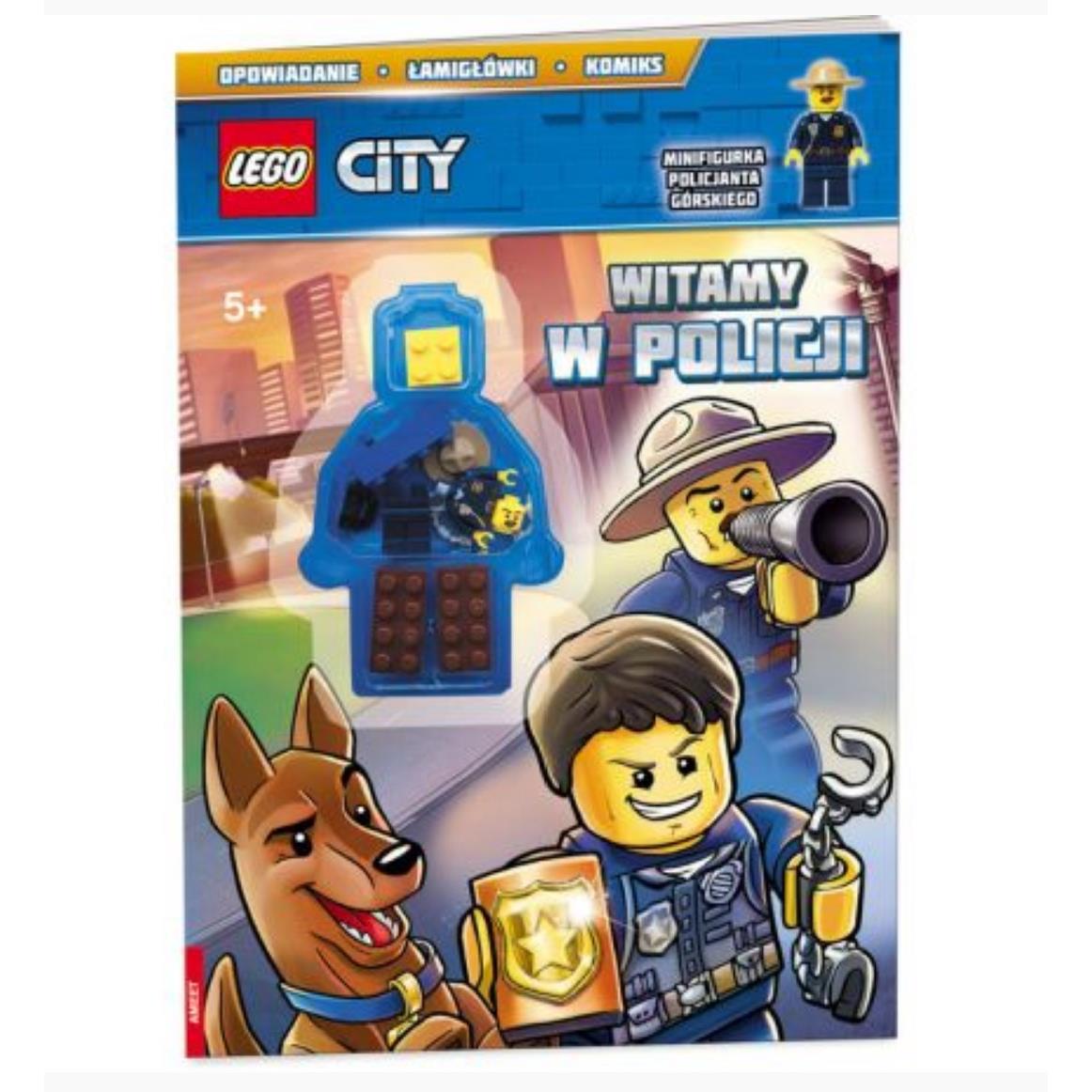 AMEET LEGO CITY WITAMY W POLICJI KSIĄŻECZKA-12347