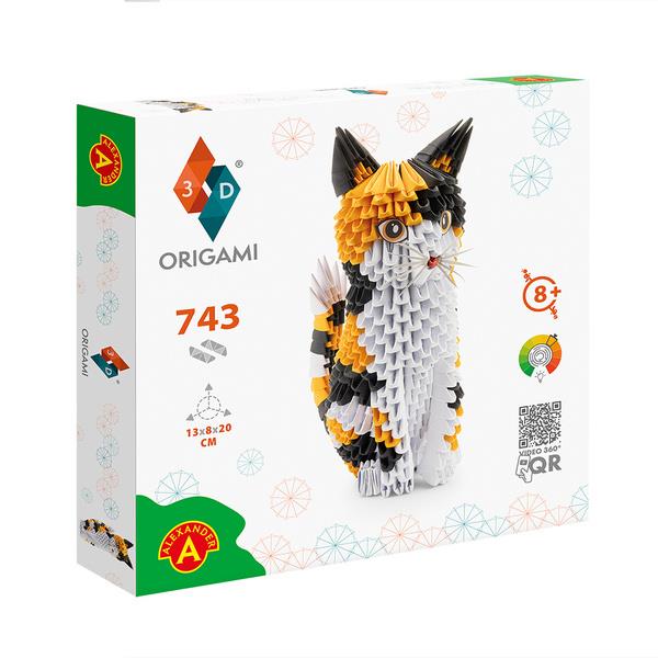 ORIGAMI 3D KOT / CAT  ALEX 2832-15491